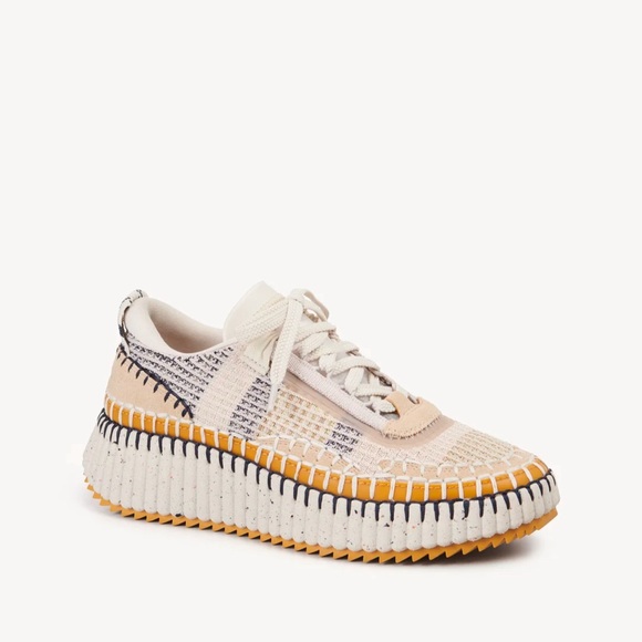 Chloe Nama Women’s sneakers, lightly worn and like-new. Size EU40/US10. - Picture 10 of 12